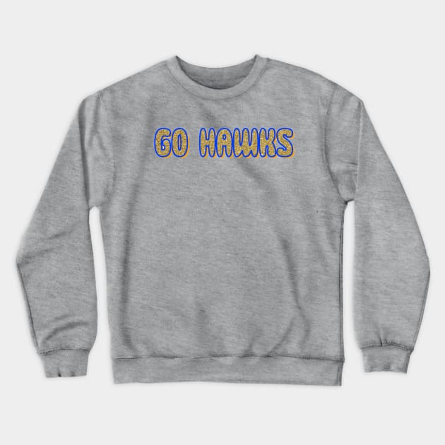 Go Hawks SUNY New Paltz Crewneck Sweatshirt by lolsammy910